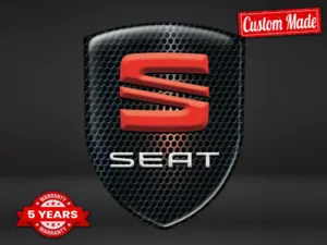 Seat Domed Stickers Universal High Quality Professional